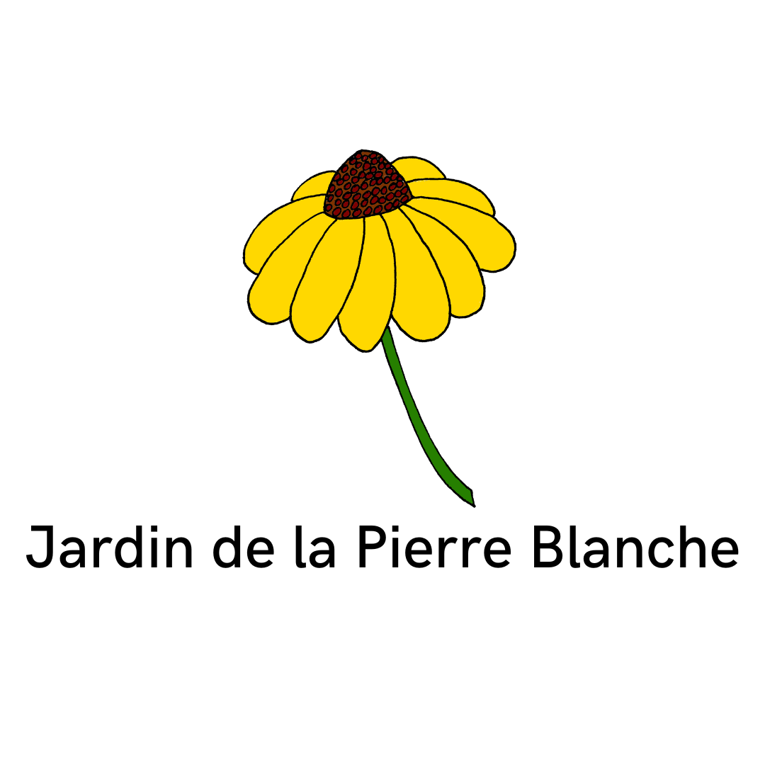 Jardin de la Pierre Blanche logo